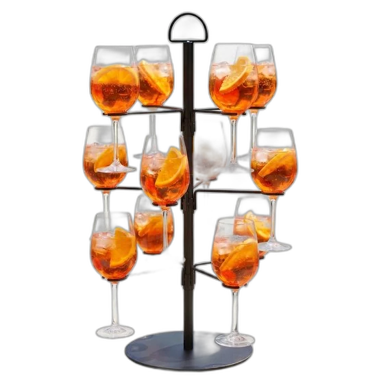 Cocktail Boom Zwart met Aperol Spritz
